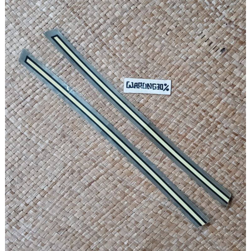 Striping sticker yamaha u7 - u5 original motor jadul lawas antik kuno vintage