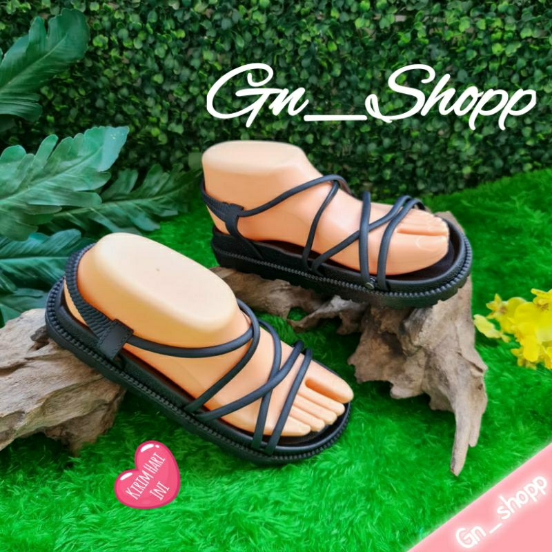 8.8 Sandal Gladiator Import Terbaru - Sandal Wanita Kekinian - Sendal Balance 1990-1