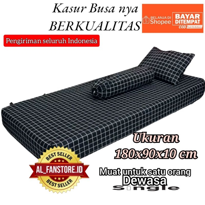 KASUR BUSA D26 KUALITAS SUPER UK 180X90X10 CM Ready motif bagus