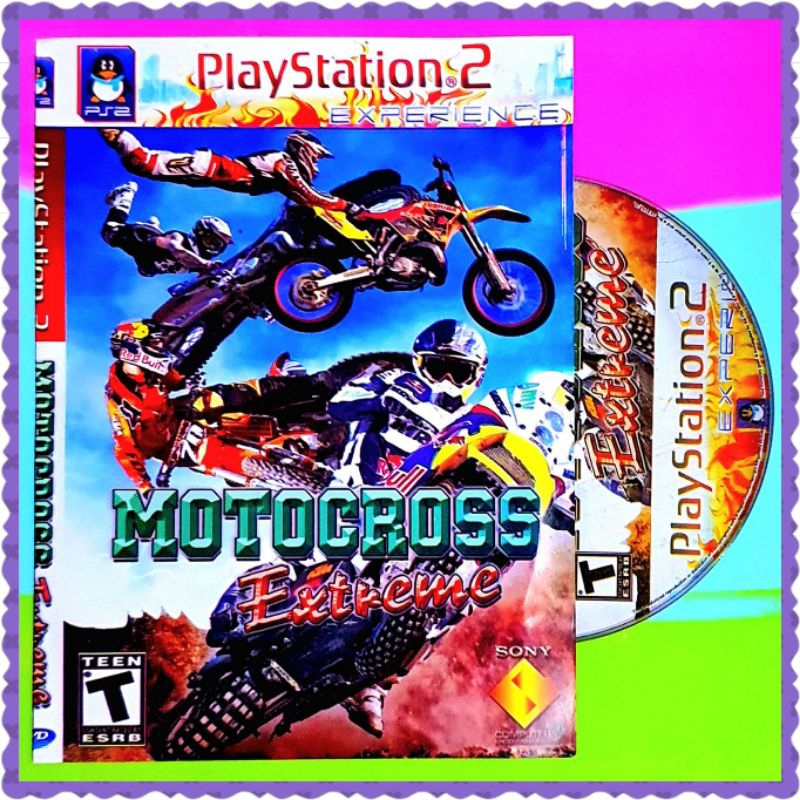 KASET PLAYSTATION2 MOTOCROSS EXTREME - KASET PS2 MOTOR GP - KASET PS2 LENGKAP MURAH - KASET PS2 TERB