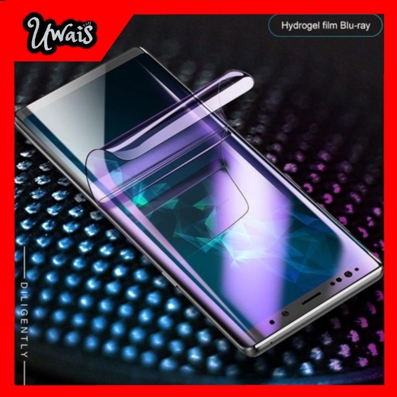 Hydrogel antiblue anti blue anti radiasi pelindung layar screen guard screengard Oppo A17 A57 A5s A12 A11k A3s A5 A7 A9 A15 A16 A52 A53 A54 A55 dan semua tipe oppo