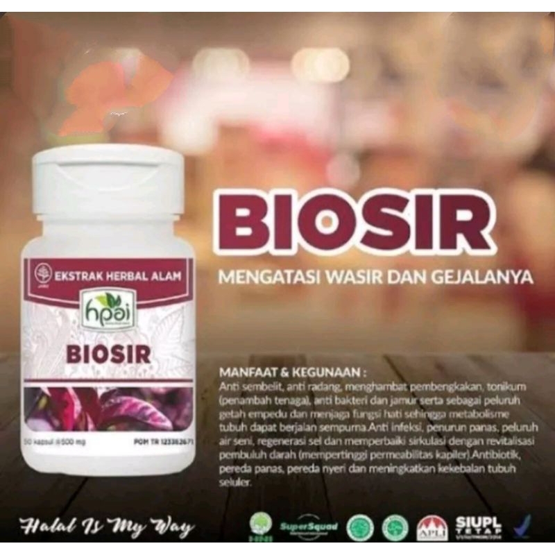 BIOSIR HNI HPAI / OBAT WASIR