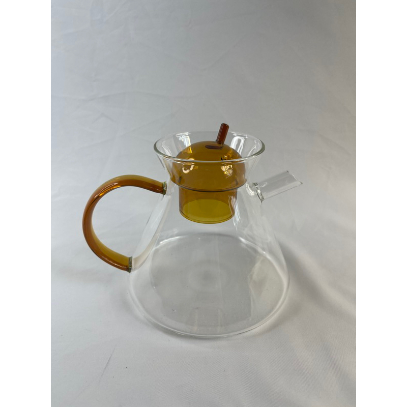 [OBRAL RIJEK] Teko Pitcher Teh Infuser Borosilicate Glass 480ml - KT25