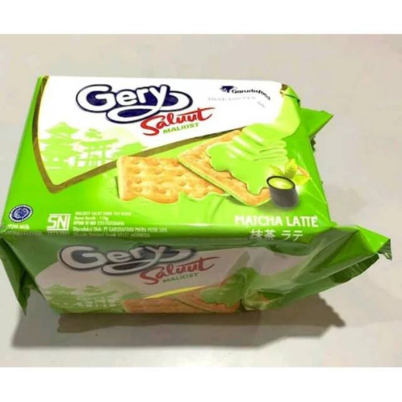 

Gery Saluut Malkist Coconut & matcha latte 110gr