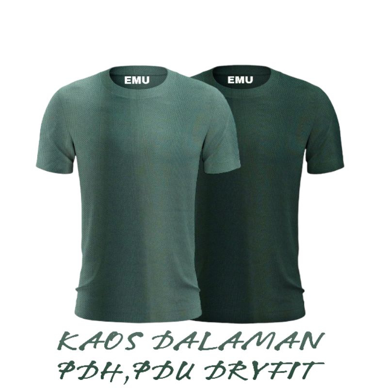 KAOS PDH PDU PDL TNI KAOS DALAMAN PDH TNI DRYFIT PREMIUM TARGET