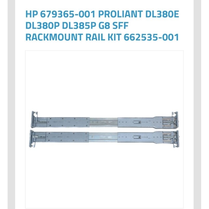 RAIL KIT HP PROLIANT DL380E DL380P DL385P G8 679365-001