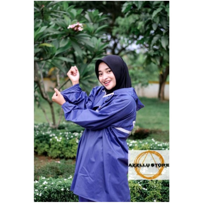 jas hujan  gamis syari