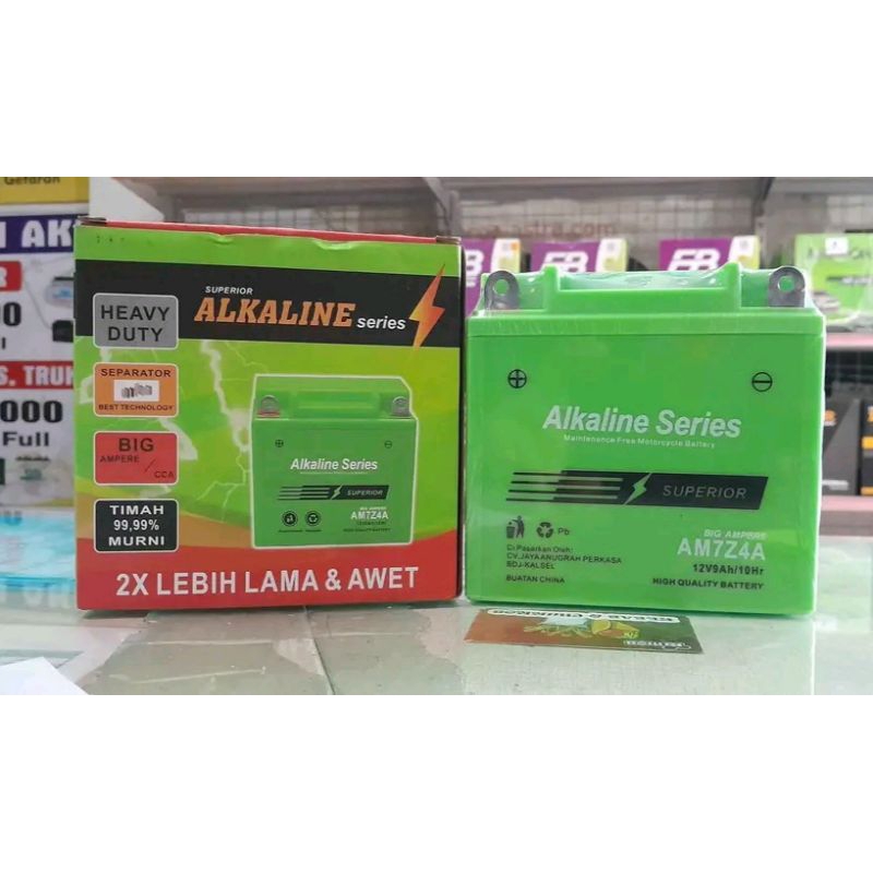 Aki Motor THUNDER 125 Alkaline MF Kering