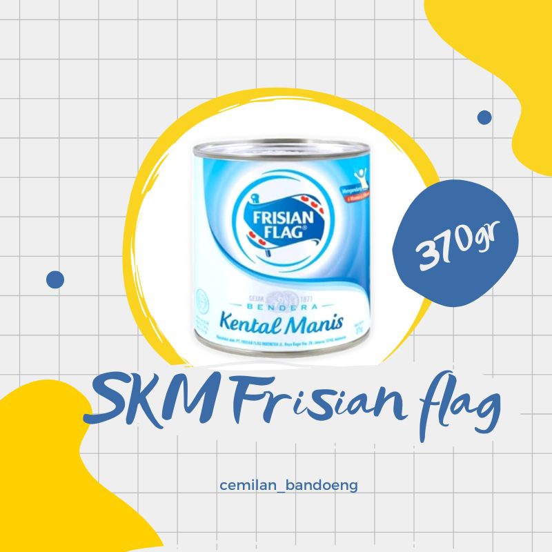 SUSU KENTAL MANIS FRISIAN FLAG 370GR / KRIMER