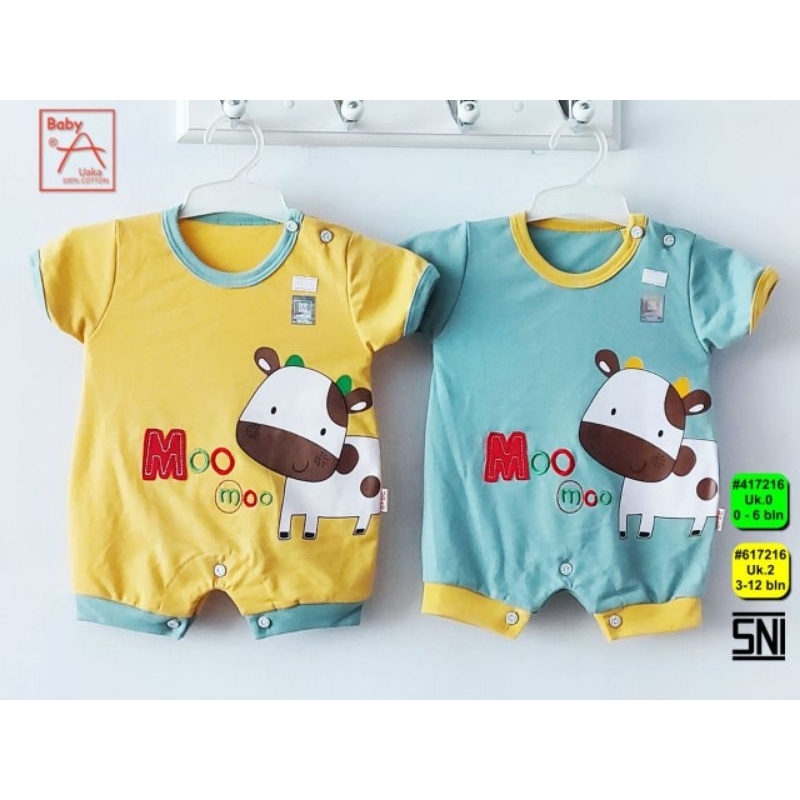 AUKA TOM TOMS BABY JUMPER TERUSAN OVERALL BAYI ANAK 0 - 8 M