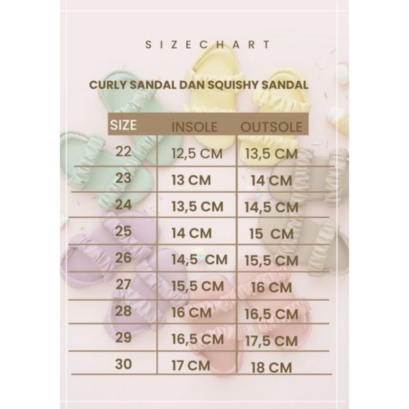 SEPATU SANDAL SQUISHY BY KIDSEMBASSY