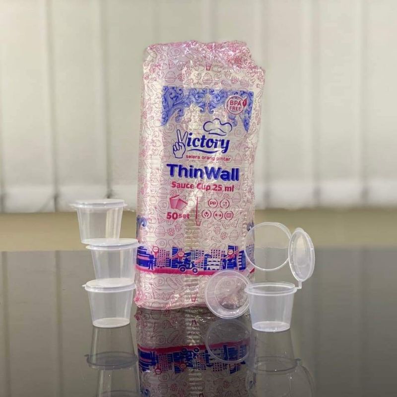 Thinwall Sauce Cup 25ML Victory