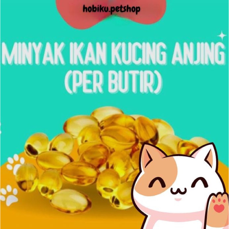 Minyak Ikan Anjing Kucing TUNG HAI Fish Oil