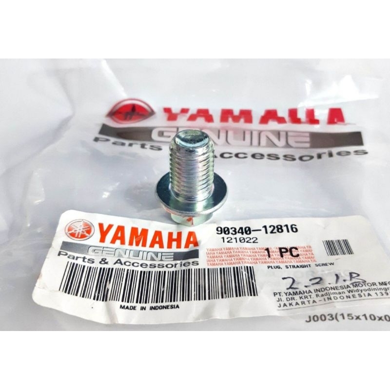 BAUT TAP PEMBUANGAN OLI YAMAHA LEXI ORIGINAL