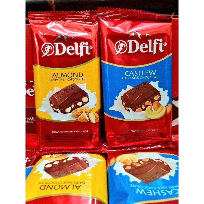 

All Varian Coklat - Cadbury Dairy Milk - Cadbury Dairy Milk Pop Heart - Delfi Milk Chocolate - SilverQueen Chunky Bar