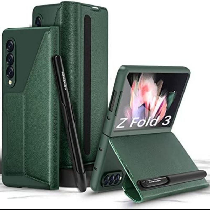 CASE FLIP LHTER CASE KULIT BOOK SAMSUNG Z FOLD 4 Z FOLD 3