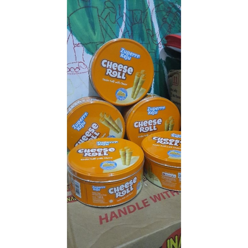 cheese roll zuper kaleng keju jajan lebaran