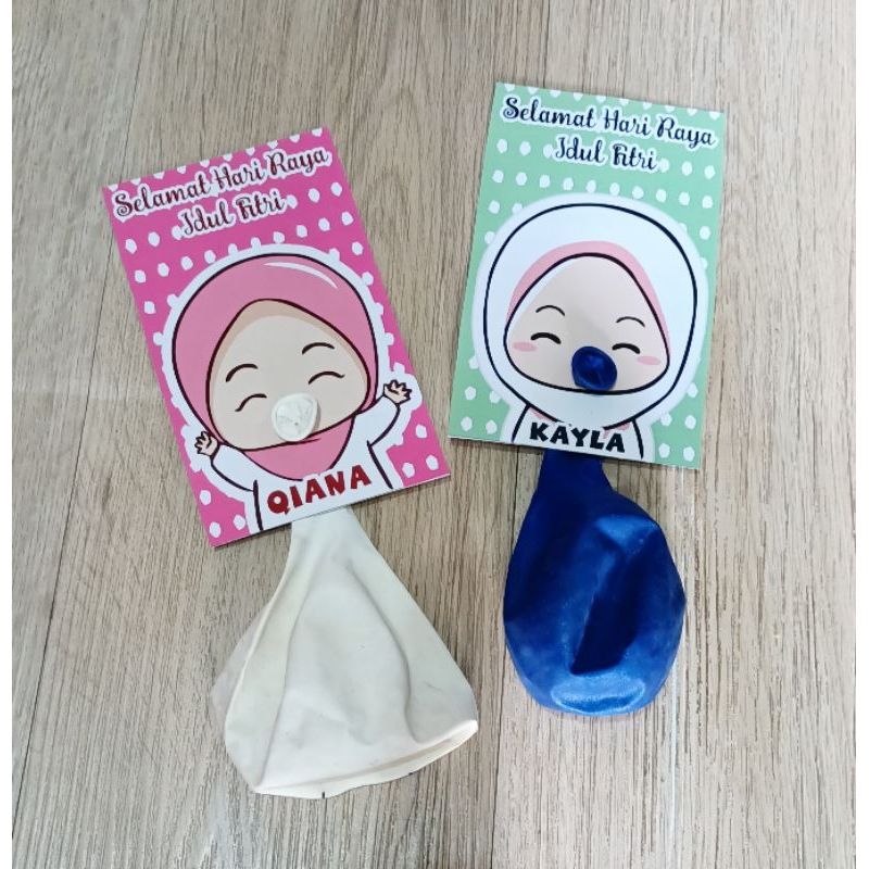 

Amplop Lebaran Custom model Balon