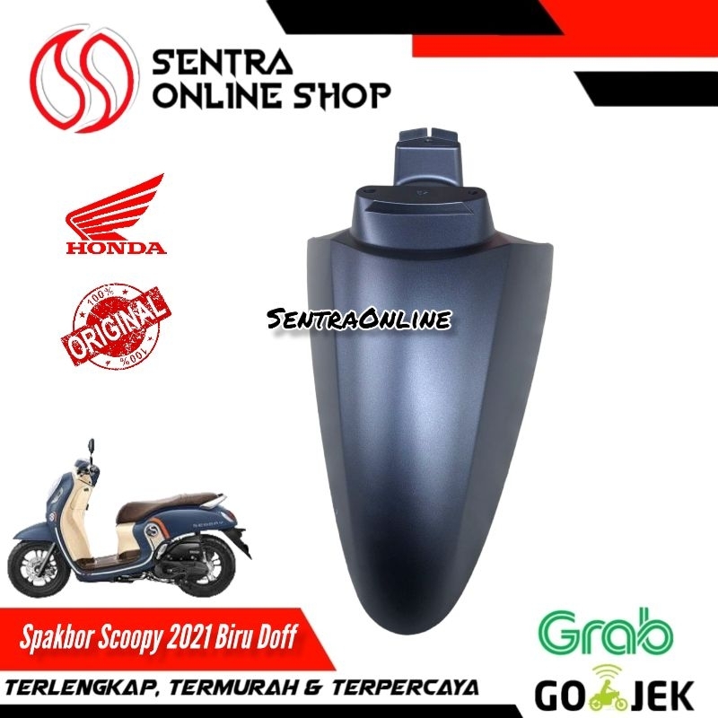 Fender fr spakbor depan scoopy all new 2021 biru doff dop original