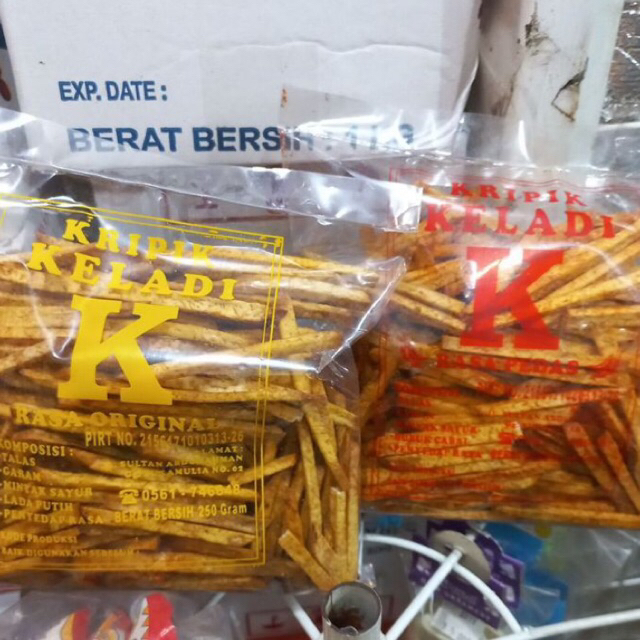 

Snack Talas Merek K Vegetarian Uk. Sedang 250gram Enak & Gurih