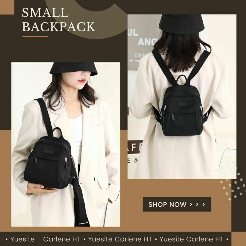 TAS RANSEL KECIL KEKINIAN YUESITE CARLENE HT SMALL BACKPACK