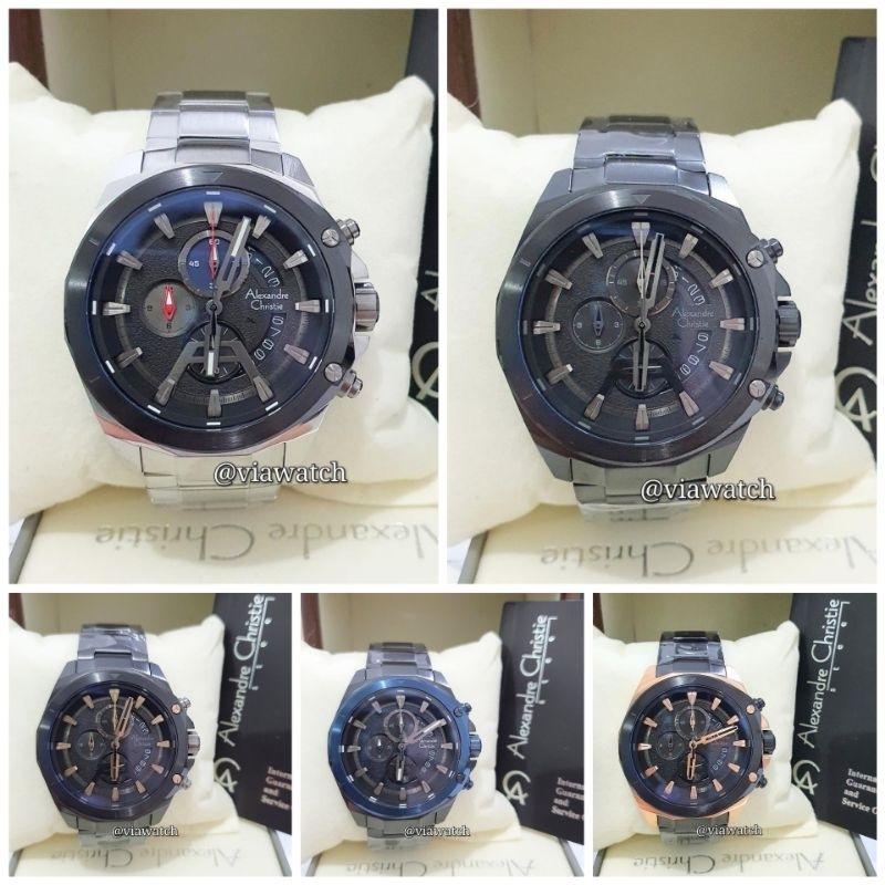 Jam Tangan Pria Alexandre Christie Ac6651 Ac 6651
