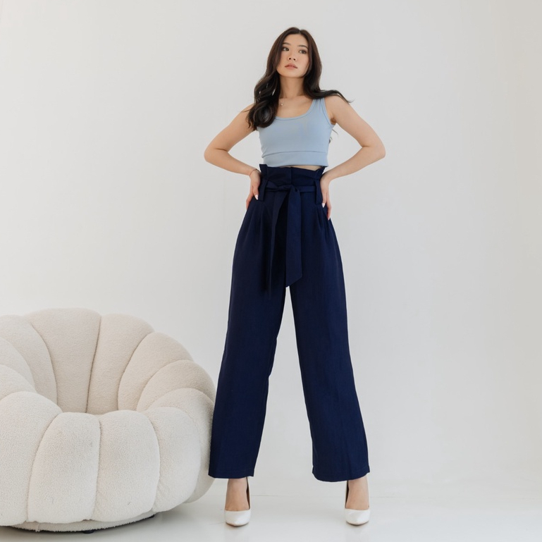 POTTIE - Becca Cullotes Pants - Long Culottes High Waist