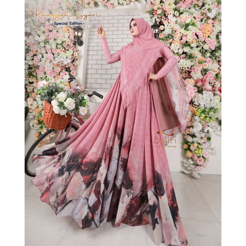 Belifi Khadijah syari original terbaru