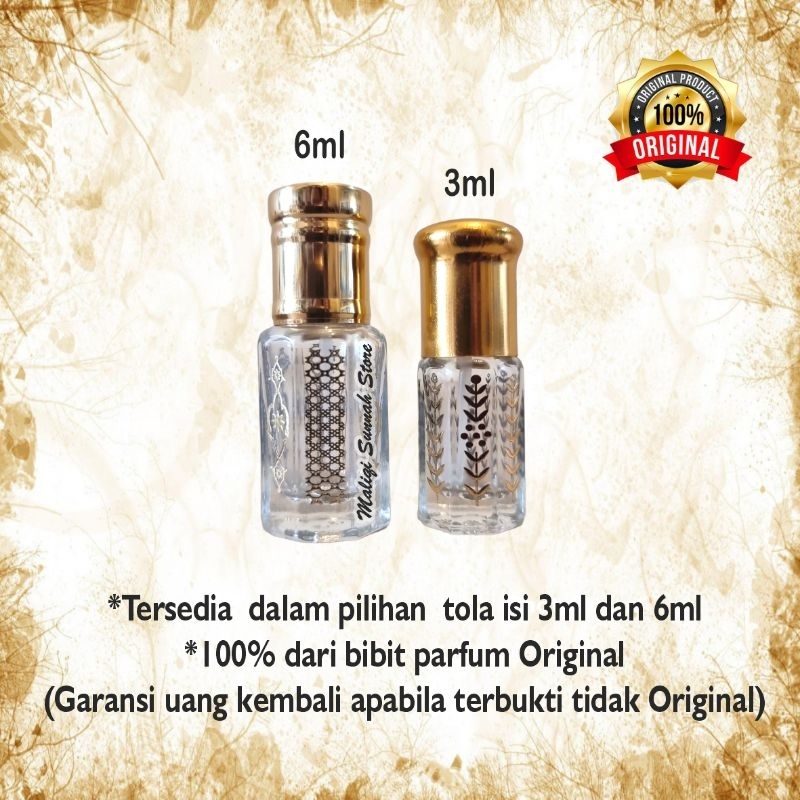 Parfum Arab Misk Zafaron 6ml Original Saudi