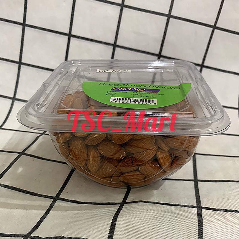 

Grand Selection Dried Almond Natural 250gr / Grand / Selection / Dried / Almond / Natural / 250gr / Kacang / Alomond / Kering