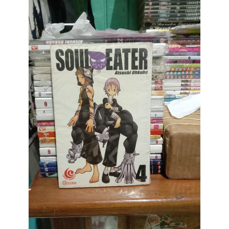 Komik soul Eater 4 / komik soul Eater vol 4 segel