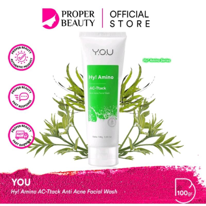 YOU Hy Amino AC-Ttack Anti Acne Facial Wash