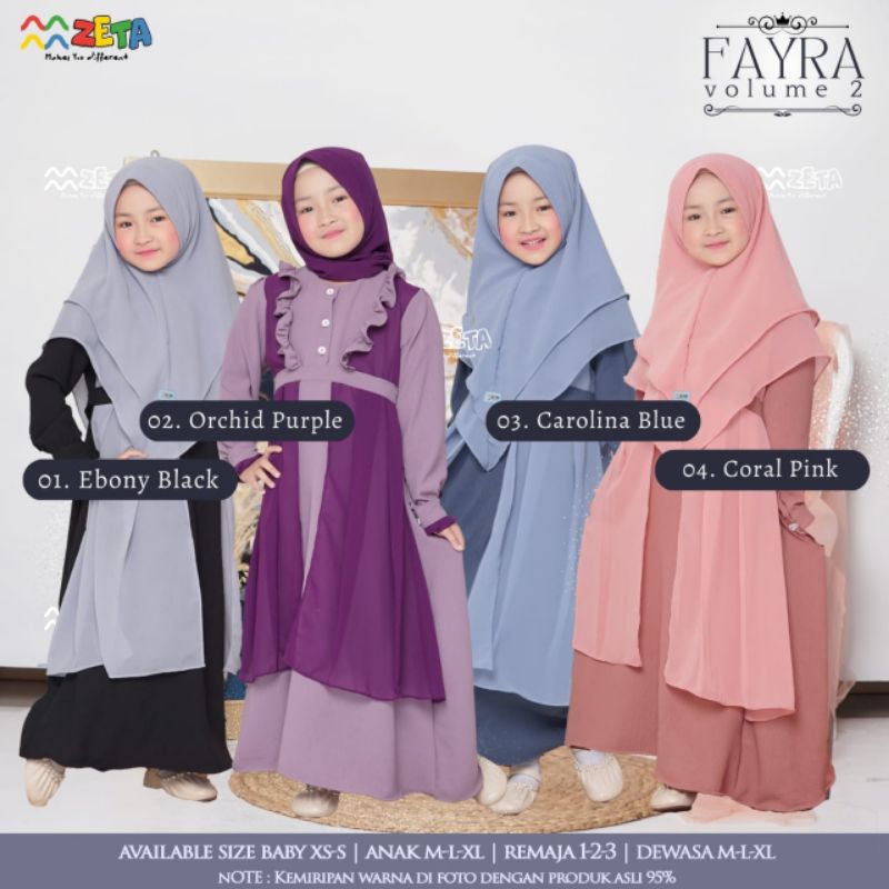 GAMIS FAYRA SERIES BY ZETA