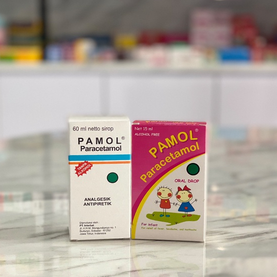 pamol sirup termurah terlengkap dan original penurun panas