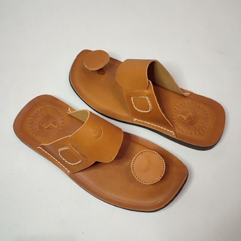 Sandal Kulit Original Pria Model jamur