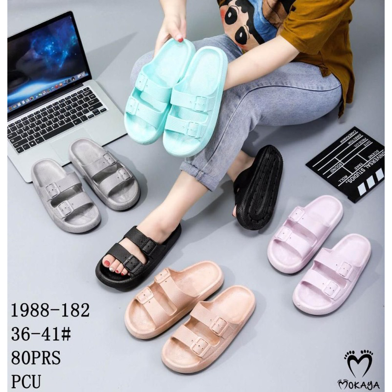 Sandal selop jelly korean style wanita mokaya-1988