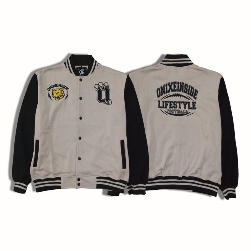 (NEW ARTICLE) BRAVE EFFECT Varsity Jacket Jaket Varsity Vintage Pria Wanita Premium High Quality Distro Original Nascar Varsity Baseball Jacket Vintage Jaket Varsiti Versity Jaket Hoodie Hodie Hudi Oversize Jumbo Japanese Biker Jacket Baseball Sweater