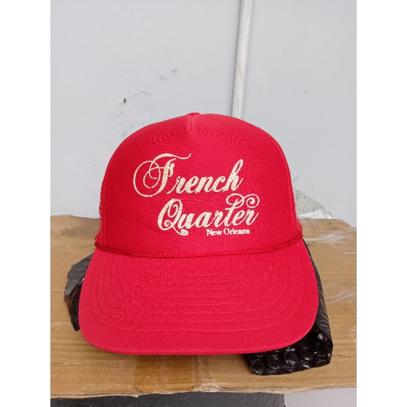 jual topi trucker french quater vintage by nissin cap