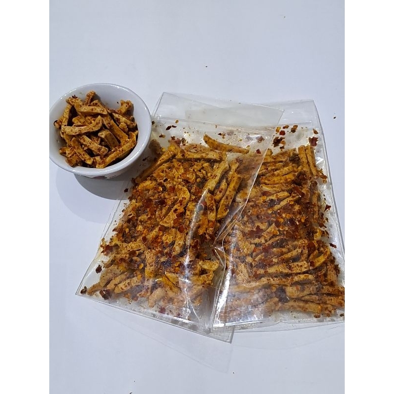 

Basreng pedas daun jeruk