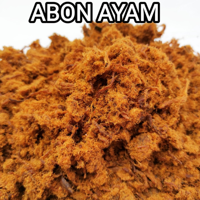 

ABON AYAM ASLI PEDAS TANPA PENGAWET 25 GRAM