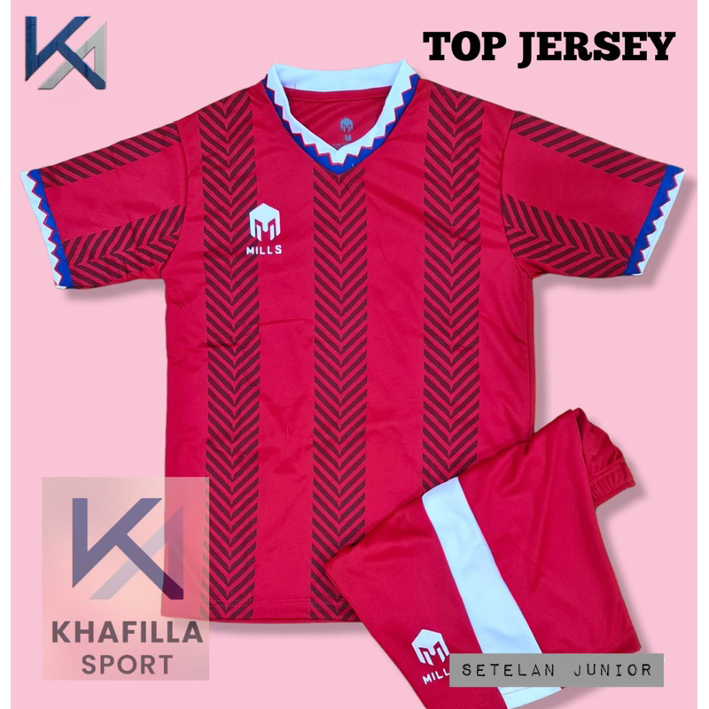 Jersey Bola Anak usia 5 sampai 14 Tahun Warna Selera Tinggi