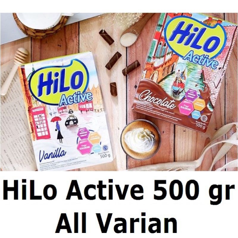 

HILO ACTIVE VANILLA / COKLAT 500GR