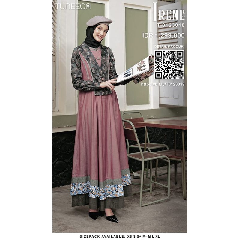 (COD) Gamis Tuneeca Irene T-0123018