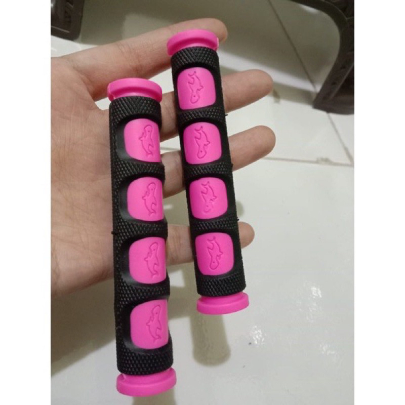 KARET HANDLE JARI VARIASI J7I RACING REM ATAU KOPLING MOTOR PINK