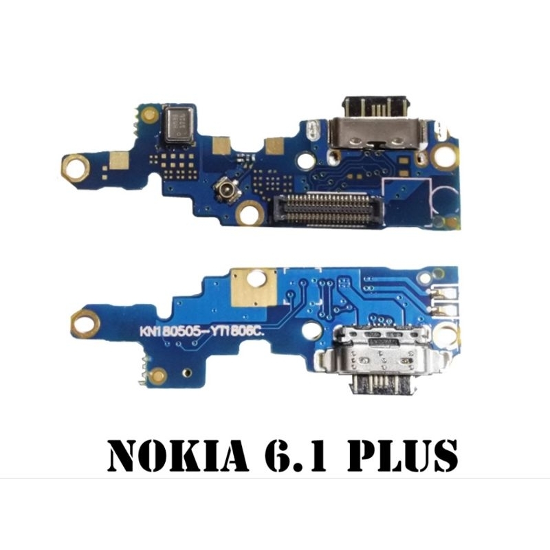 Flexible Papan Board Nokia 6.1 Plus X6 Charger Mic Port Konektor Connector