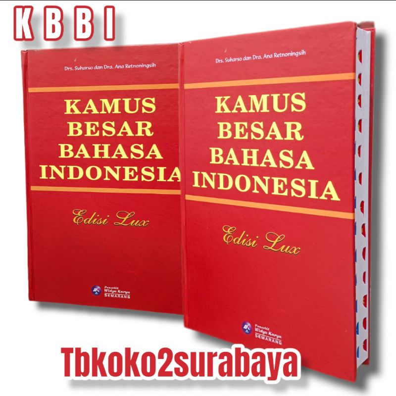 KAMUS BESAR BAHASA INDONESIA KBBI EDISI LUX HARD COVER ORIGINAL WIDYA KARYA