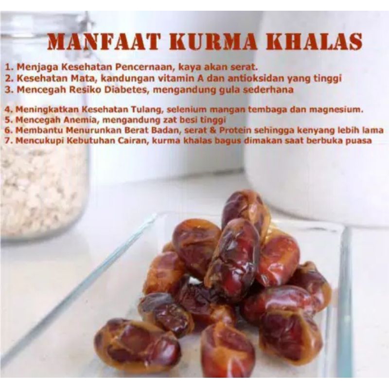 Kurma Khalas Ember merk Al Saad 800gr Kurma Enak Empuk Expired 2024