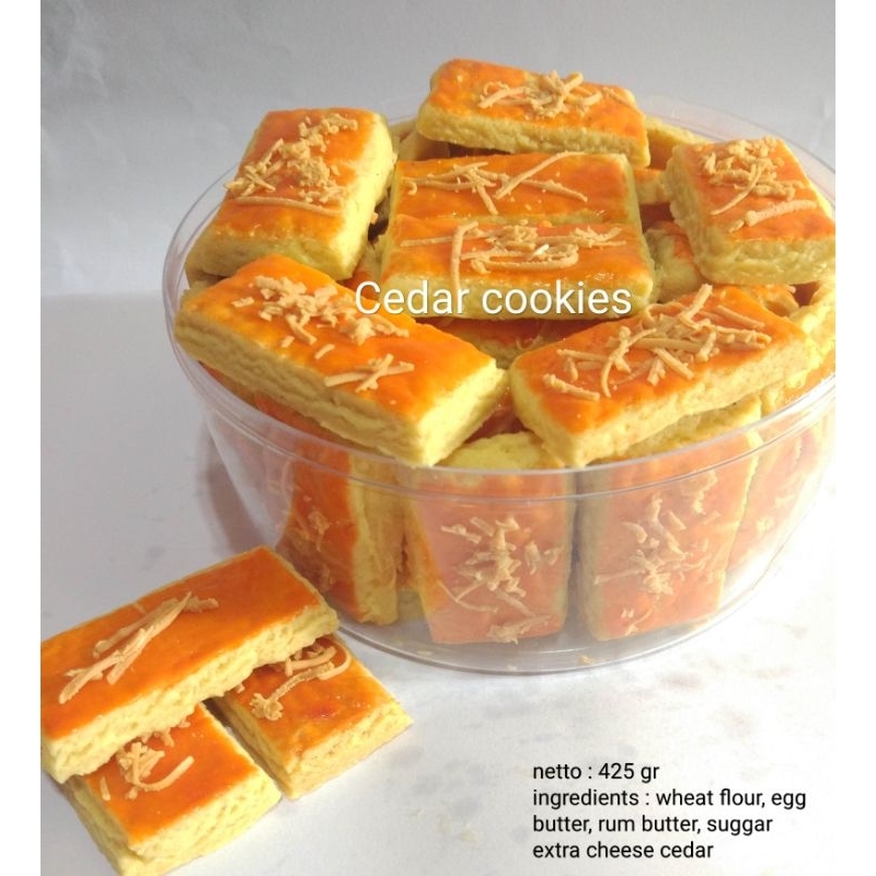 

Cedar cookies