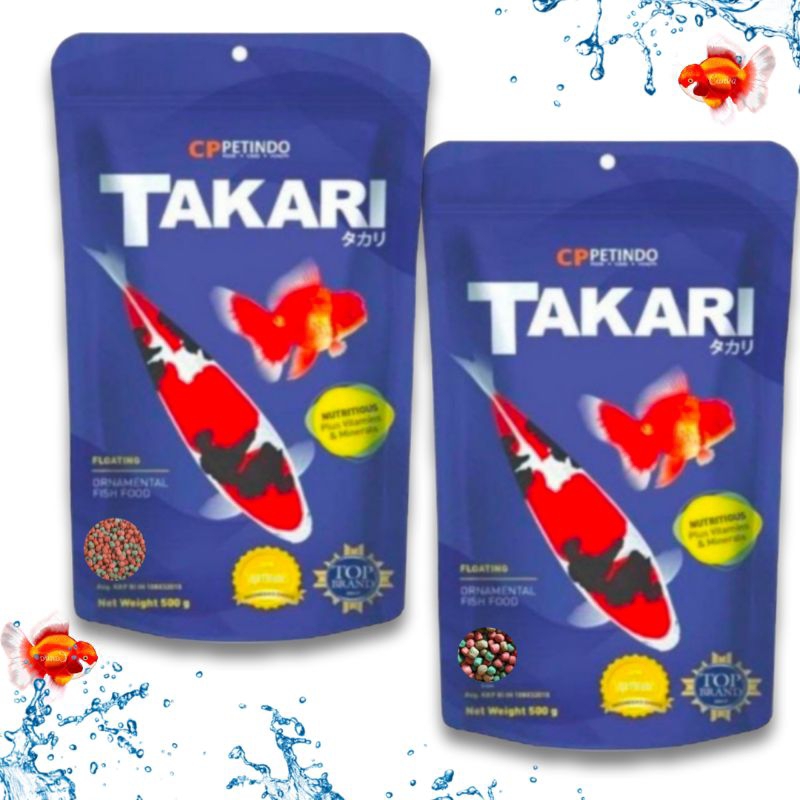 PROMO MURAH Makanan ikan Hias TAKARI 500GR