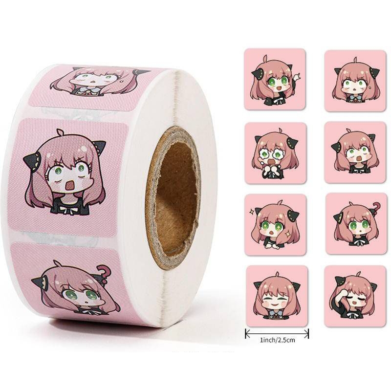 

Sticker Anya Sticker Spy x Family Stiker Anya Stiker Spy x Family Stiker Satuan Journaling Jurnal DIY Diary